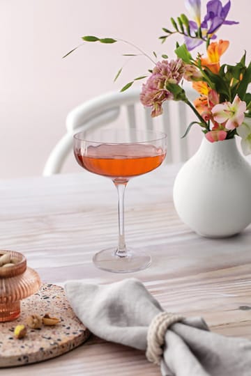 Rose Garden champagneglas 12 cl 4-pak - Clear - Villeroy & Boch