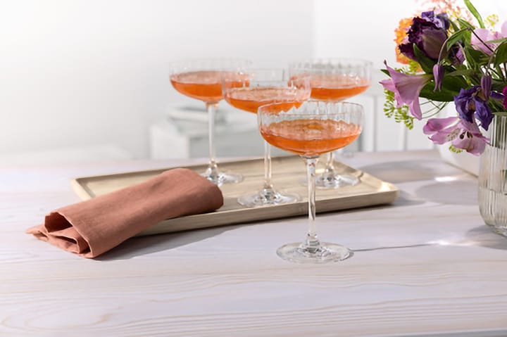 Rose Garden champagneglas 12 cl 4-pak, Clear Villeroy & Boch