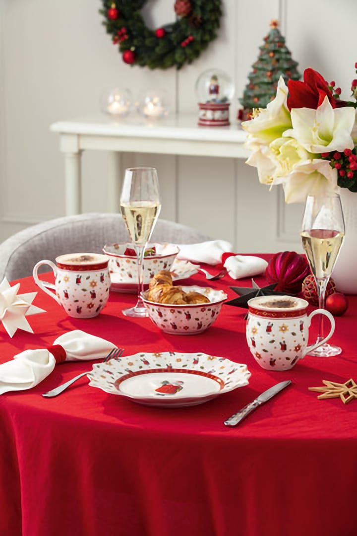Toy's Delight kop 4 dele, Hvid-rød Villeroy & Boch