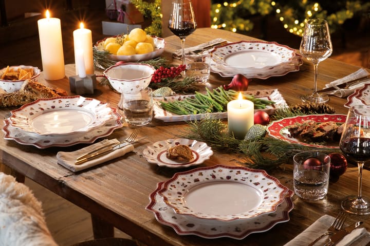 Toy's Delight skål 50 cl, Hvid/Rød Villeroy & Boch