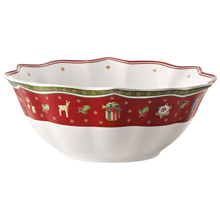 Toy's Delight skål 55 cl - Hvid-rød - Villeroy & Boch