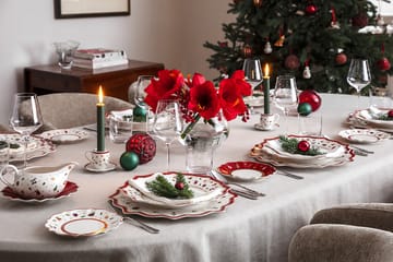 Toy's Delight sovsekande 50 cl med underkop - Hvid-rød - Villeroy & Boch