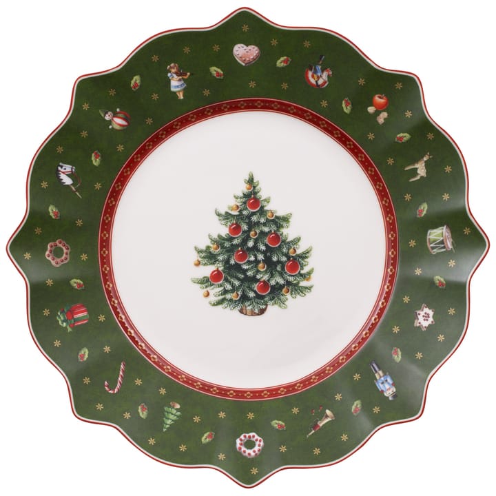 Toy's Delight tallerken Ø24,4 cm - Hvid-grøn - Villeroy & Boch