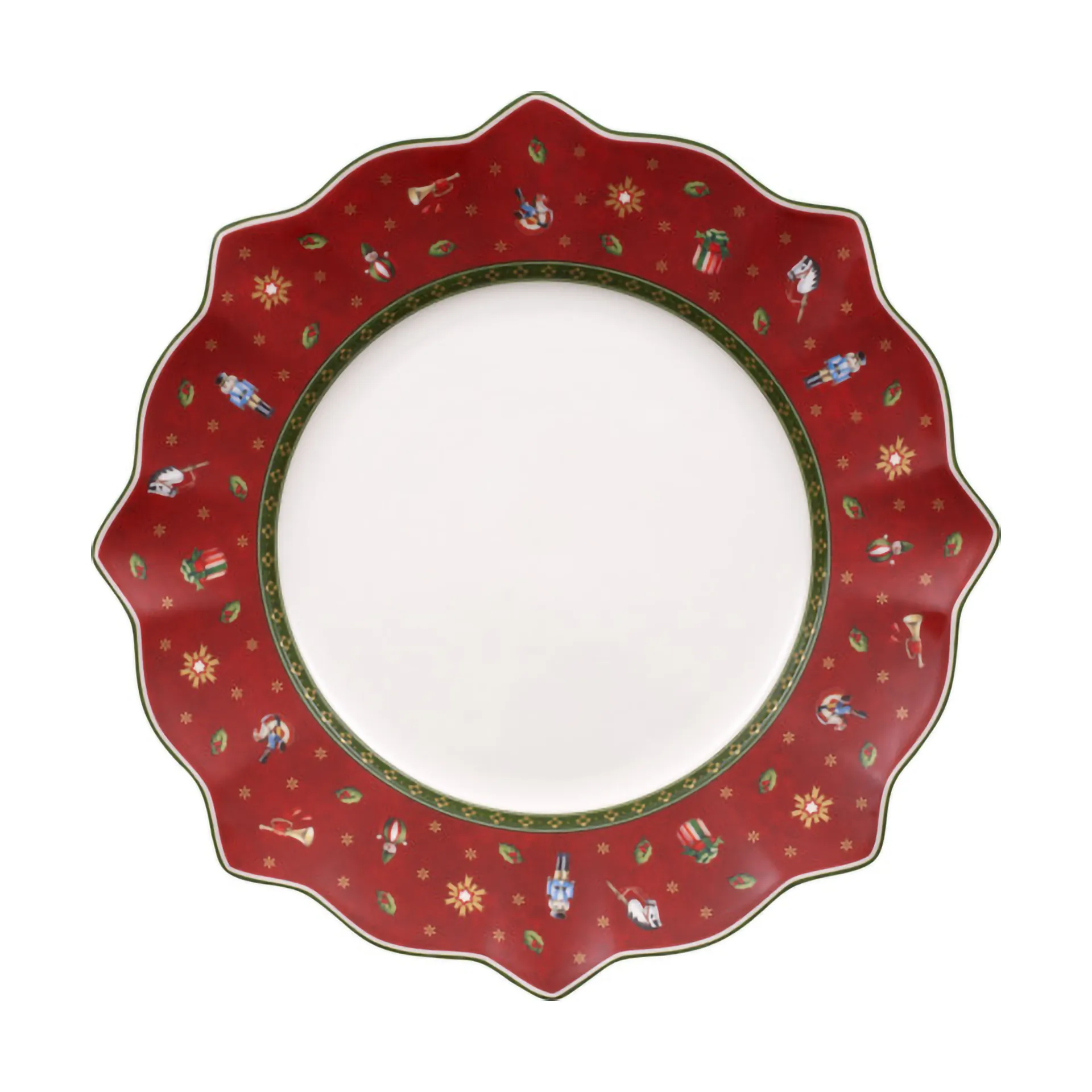 Toy's Delight tallerken Ø28,4 cm, Hvid-rød Villeroy & Boch