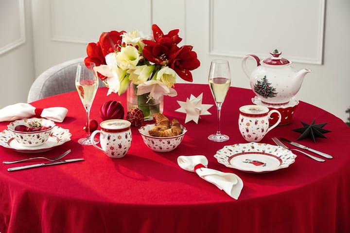 Toy's Delight tallerken 4 dele, Hvid-rød Villeroy & Boch