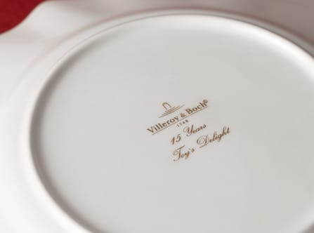 Toy's Delight tallerken 4 dele, Hvid-rød Villeroy & Boch