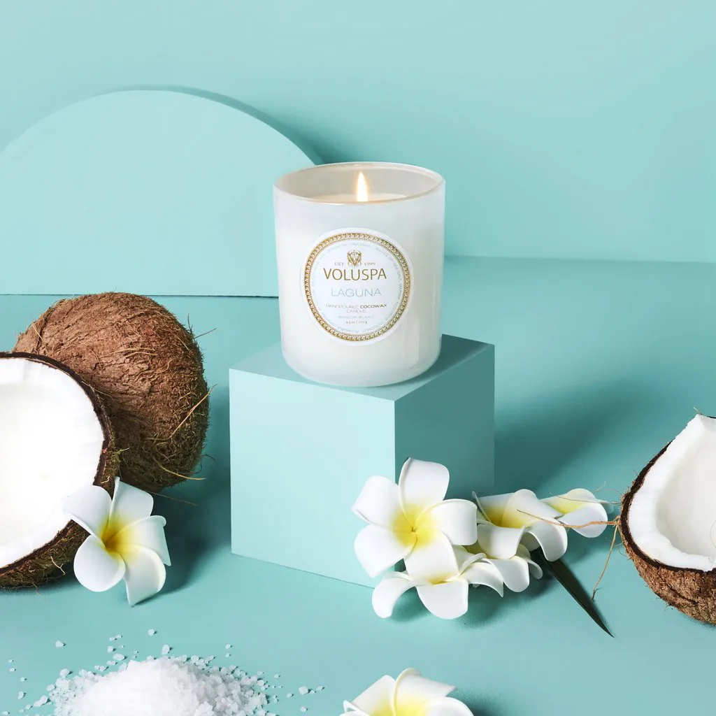 Classic Maison Blanc duftlys 60 timer, Laguna Voluspa