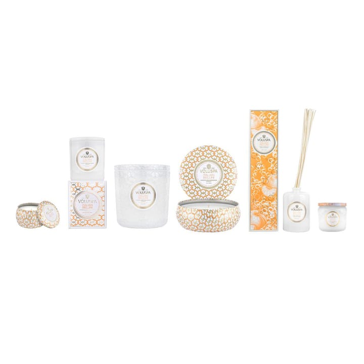 Maison Blanc Mini Tin duftlys 25 timer, Italian Bellini
​ Voluspa