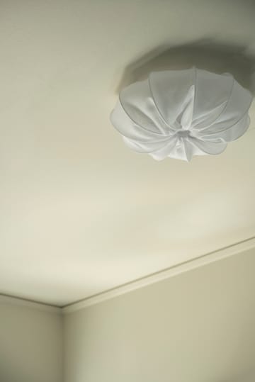 Anna plafond hør Ø40 cm - White - Watt & Veke