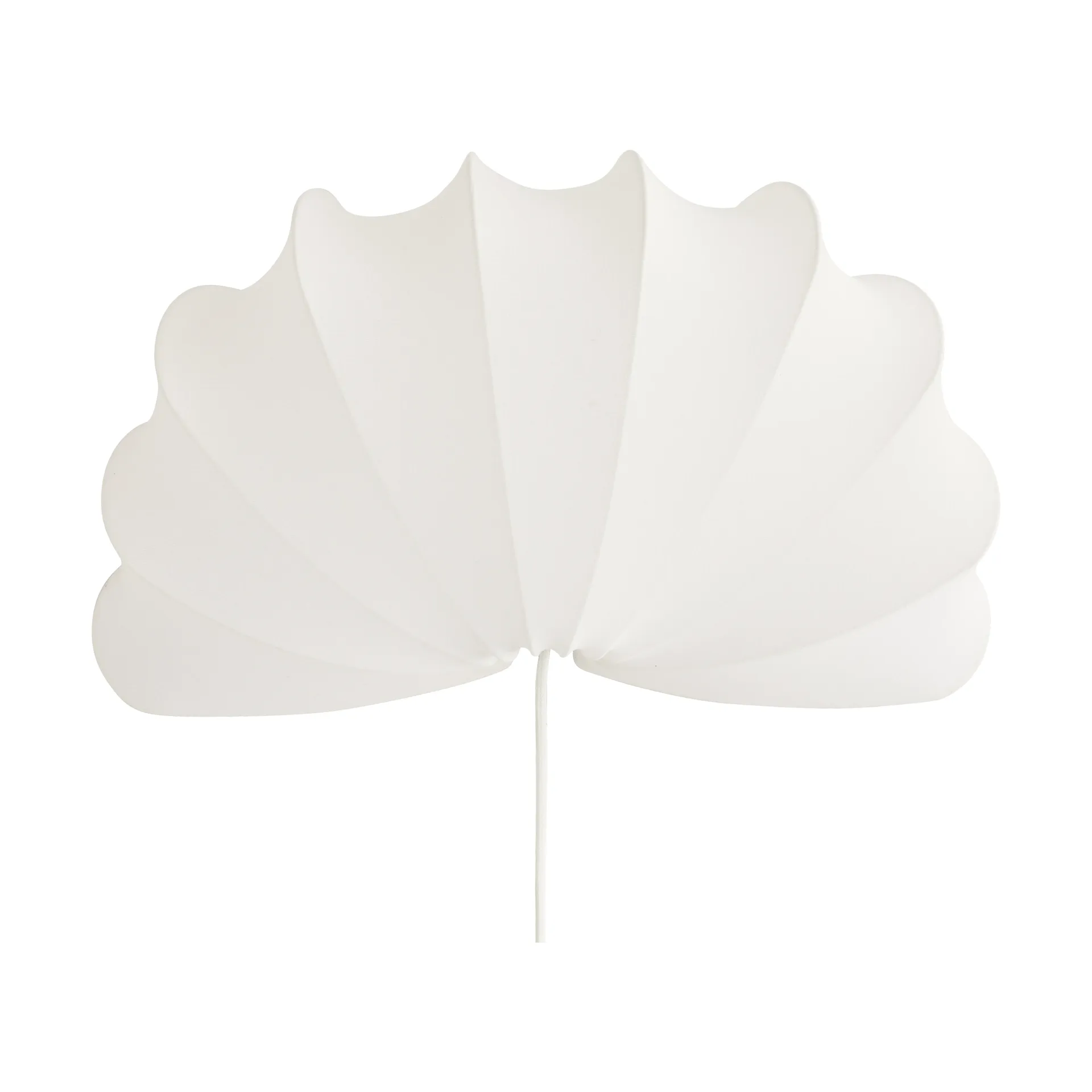 Anna væglampe L 54 cm, White cotton Watt & Veke