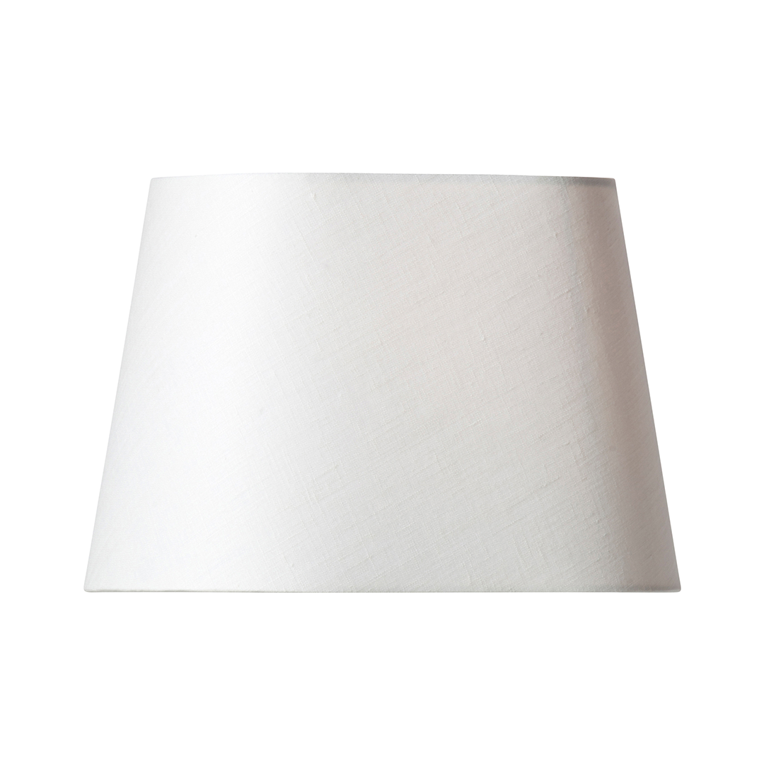 Watt & Veke Basal oval lampeskærm 33 cm Hvid