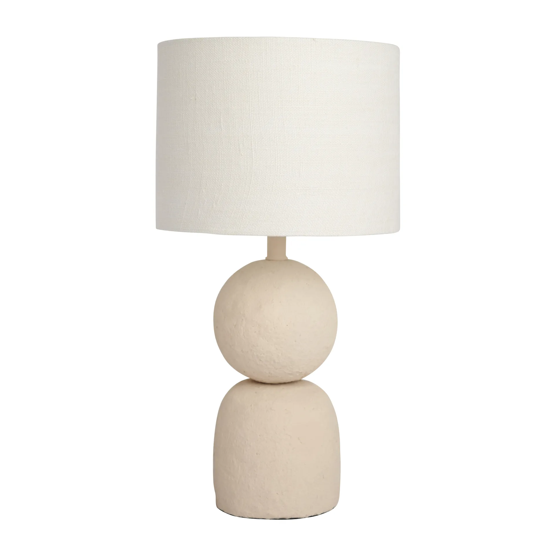 Cia bordlampe 38 cm, Nude/White Watt & Veke
