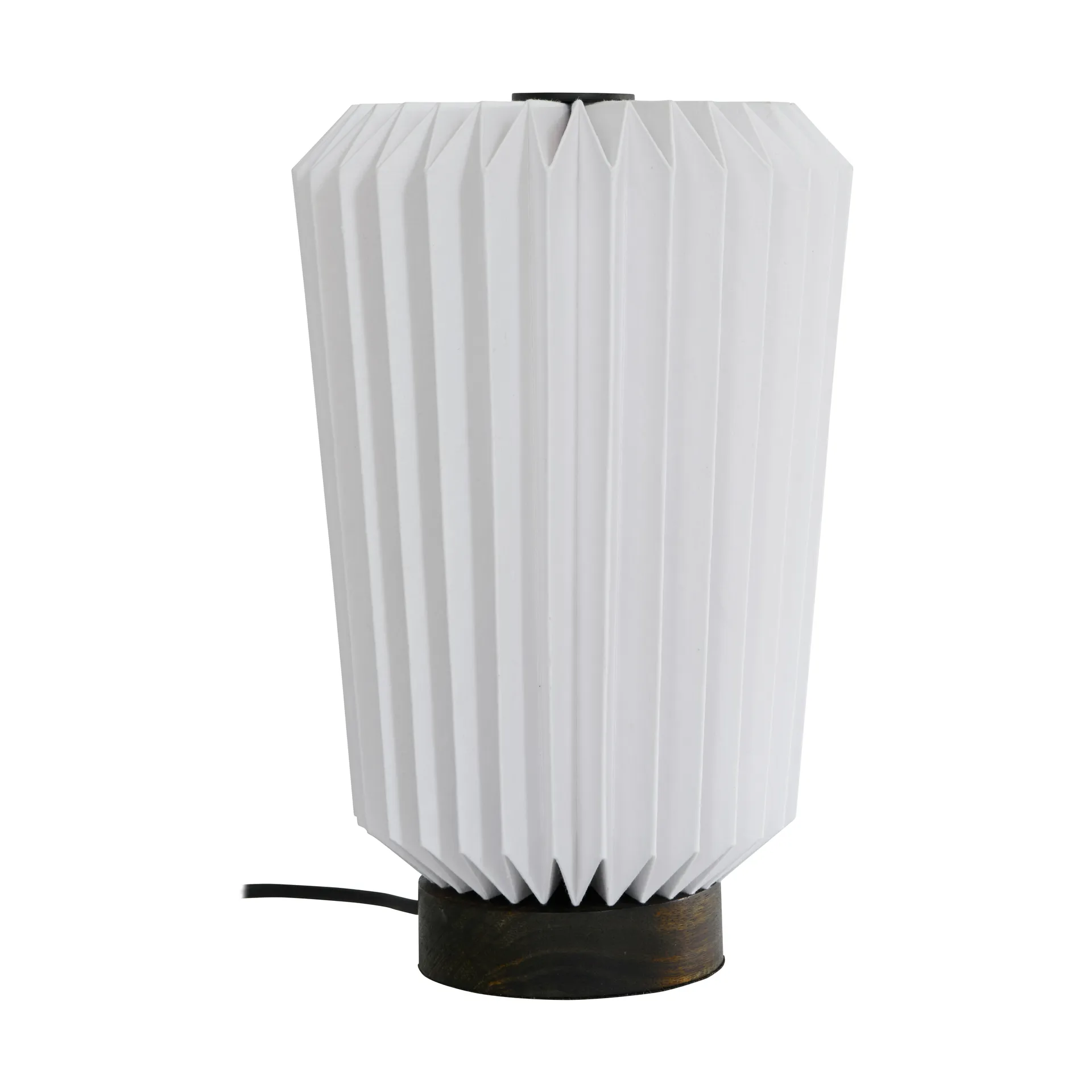Filippa table bordlampe Ø20 cm, Hvid-Sort Watt & Veke
