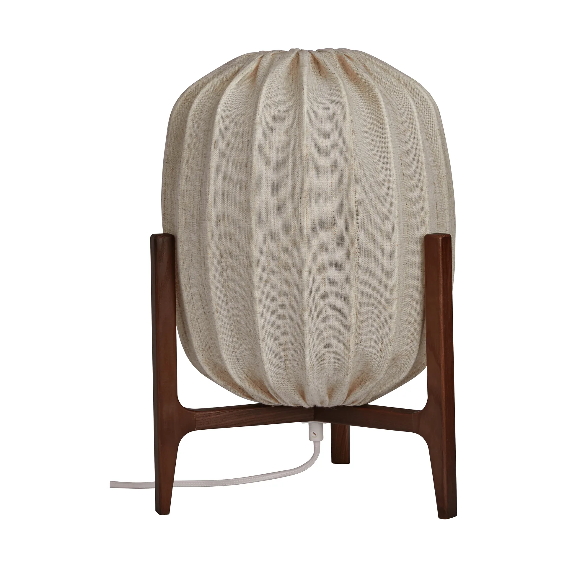 Prisma bordlampe, Dark ash-natural, Ø27x42 cm Watt & Veke