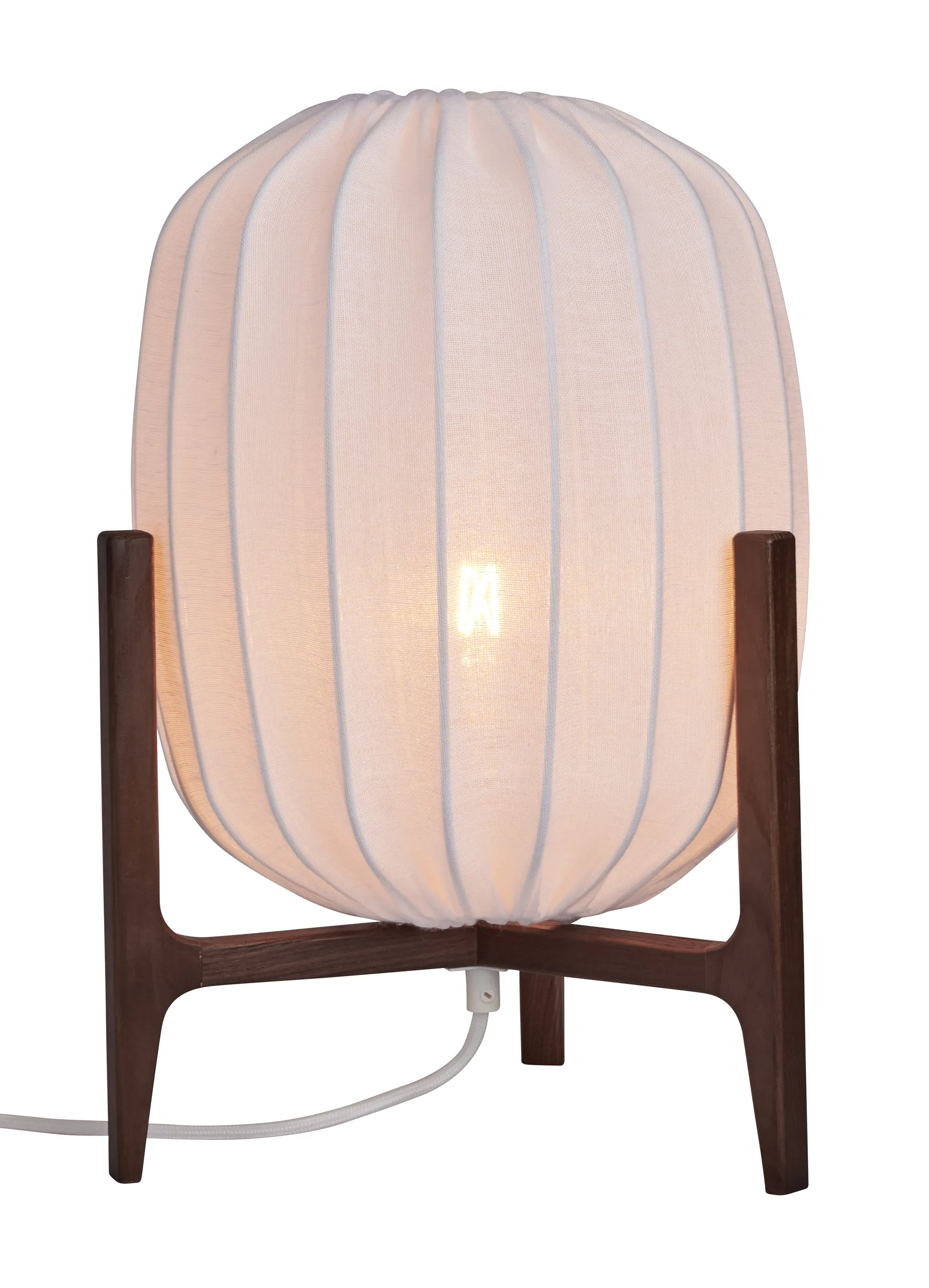 Prisma bordlampe, Dark ash-white, Ø27x42 cm Watt & Veke