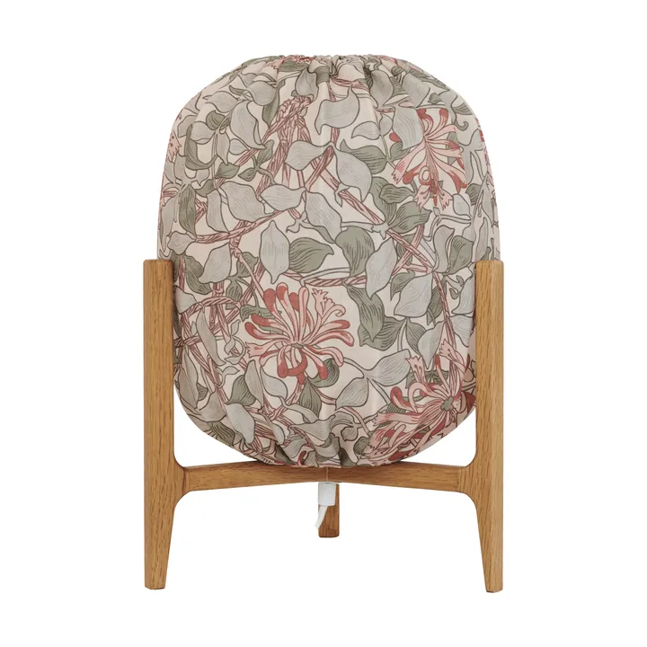 Prisma bordlampe - Oak-Honeysuckle beige, Ø27x42 cm - Watt & Veke