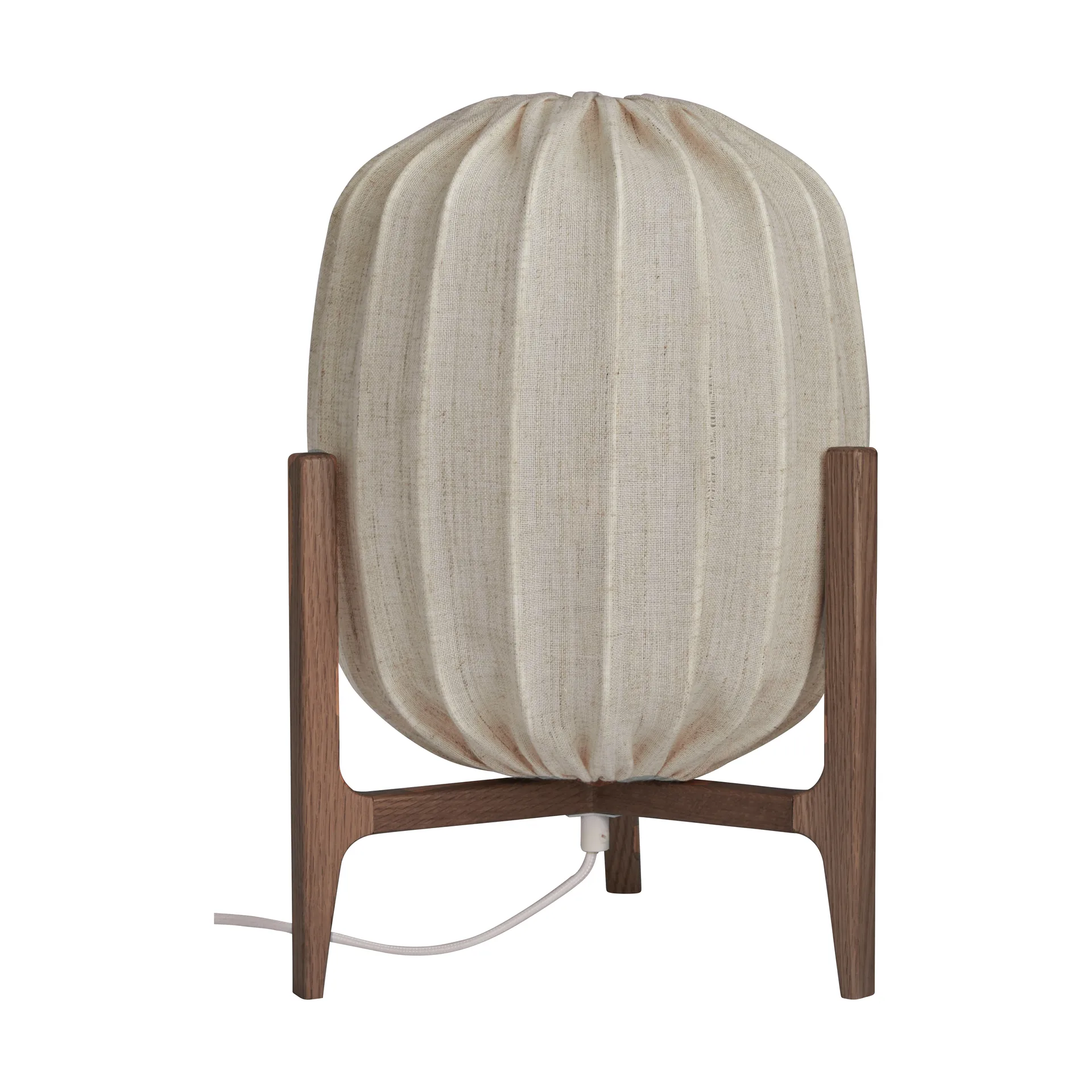 Prisma bordlampe, Oak-natural, Ø27x42 cm Watt & Veke