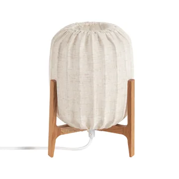 Prisma bordlampe - Oak-Natural, Mini Ø16x24,3 cm - Watt & Veke