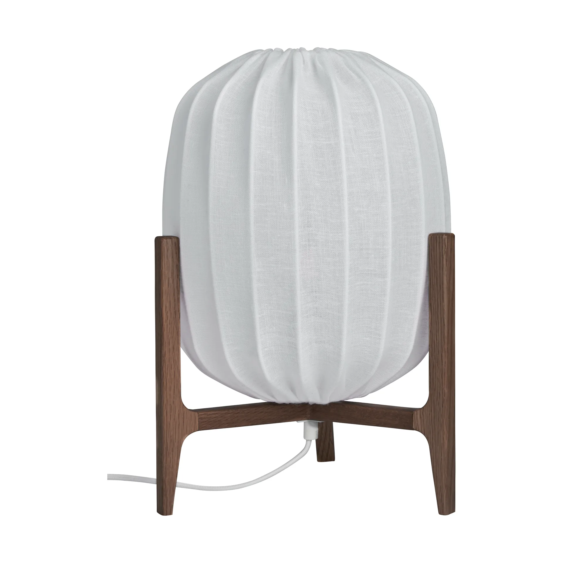 Prisma bordlampe, Oak/White, Ø27x42 cm Watt & Veke
