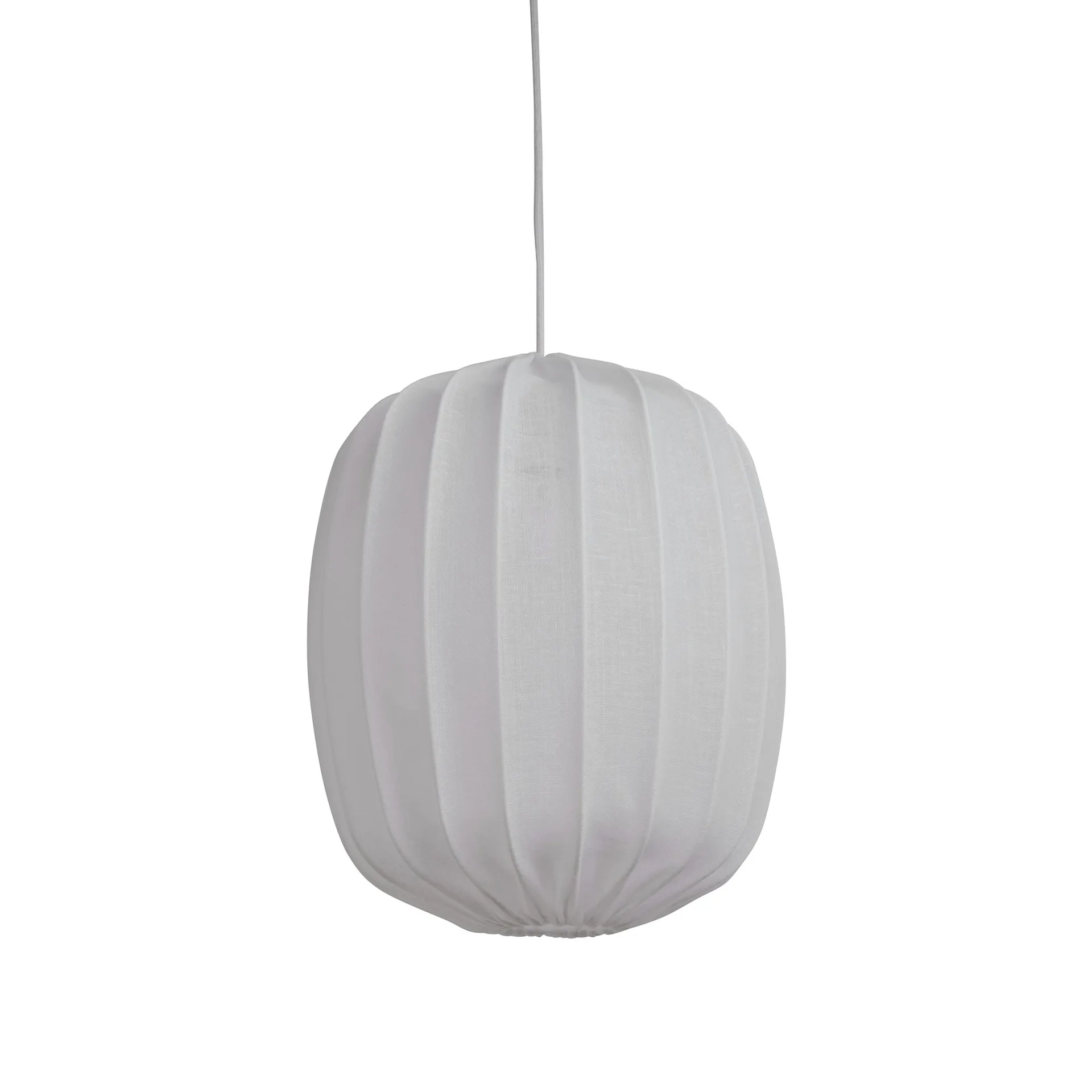 Prisma lampeskærm Ø45 cm lærred, White Watt & Veke