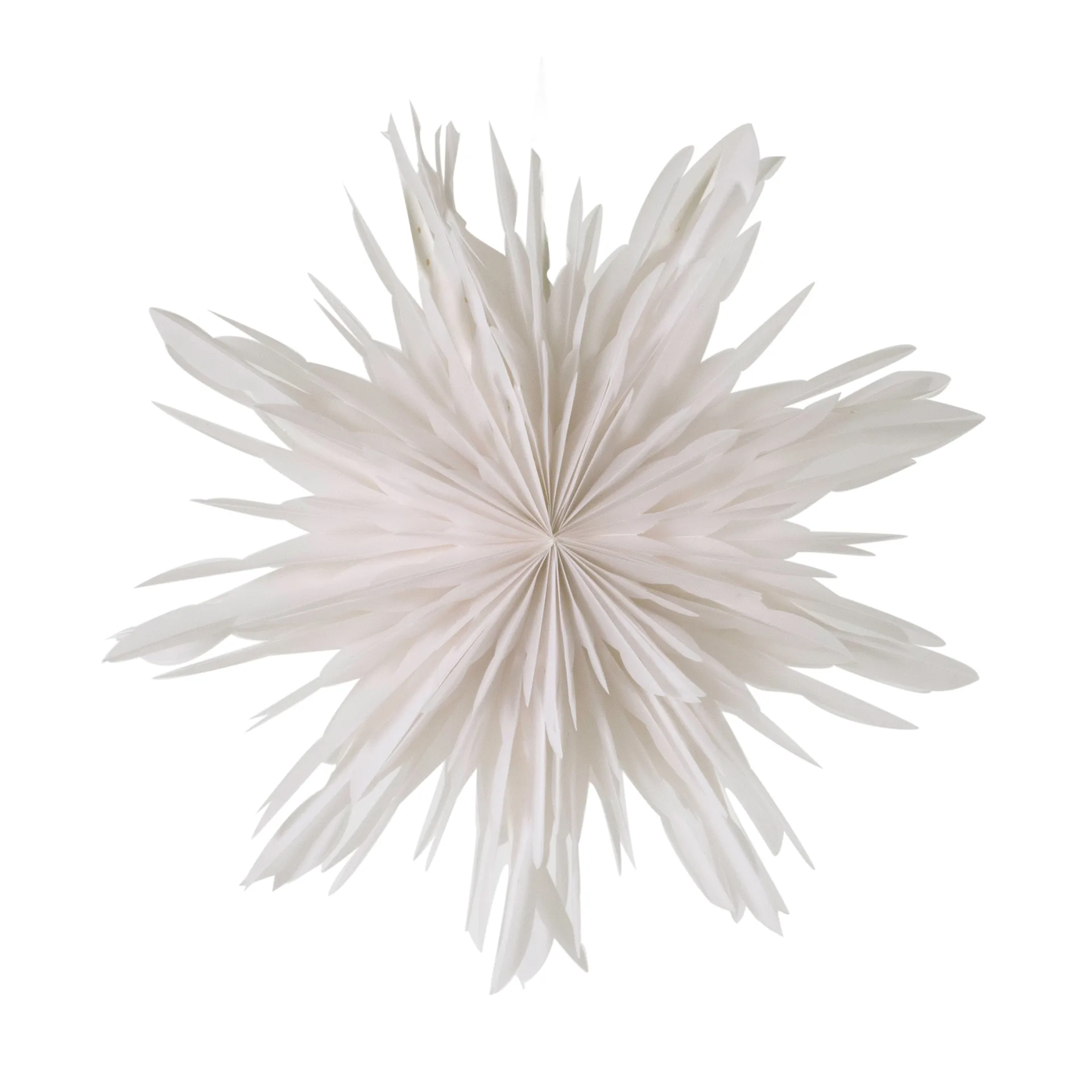 Reykjavik adventsstjerne 60 cm, Hvid Watt & Veke