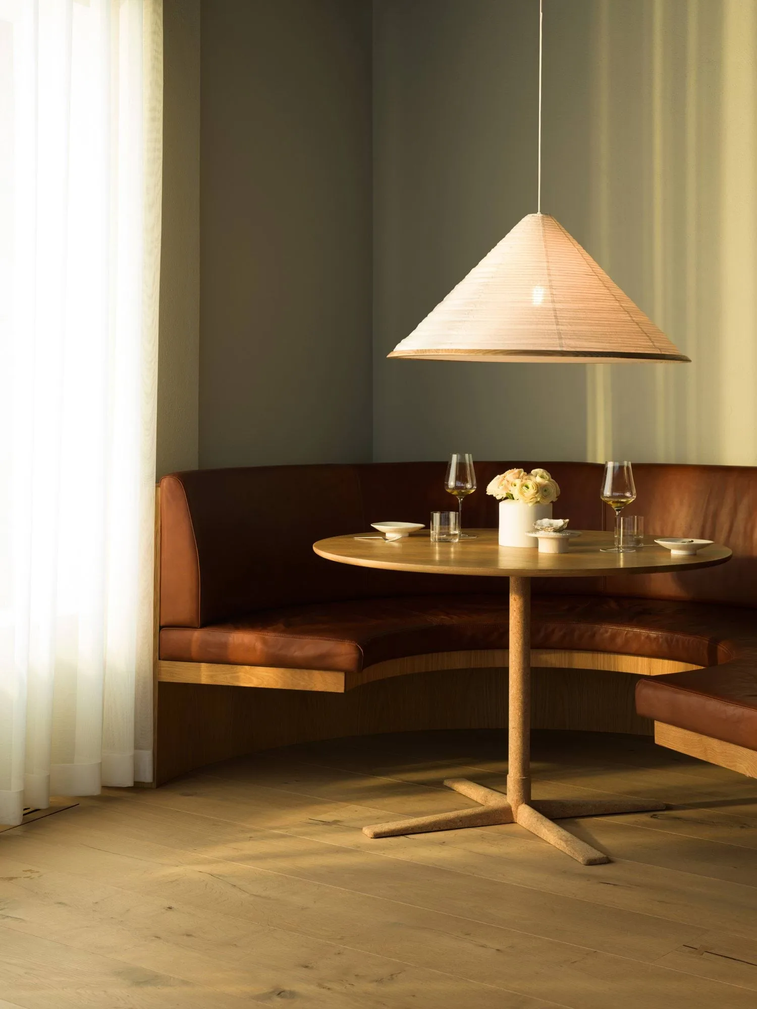 Shiro pendel lampe, White, Ø80x39 cm Watt & Veke
