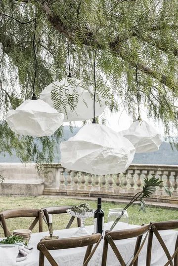 Sky lampeskærm Ø58 cm - Hvid - Watt & Veke