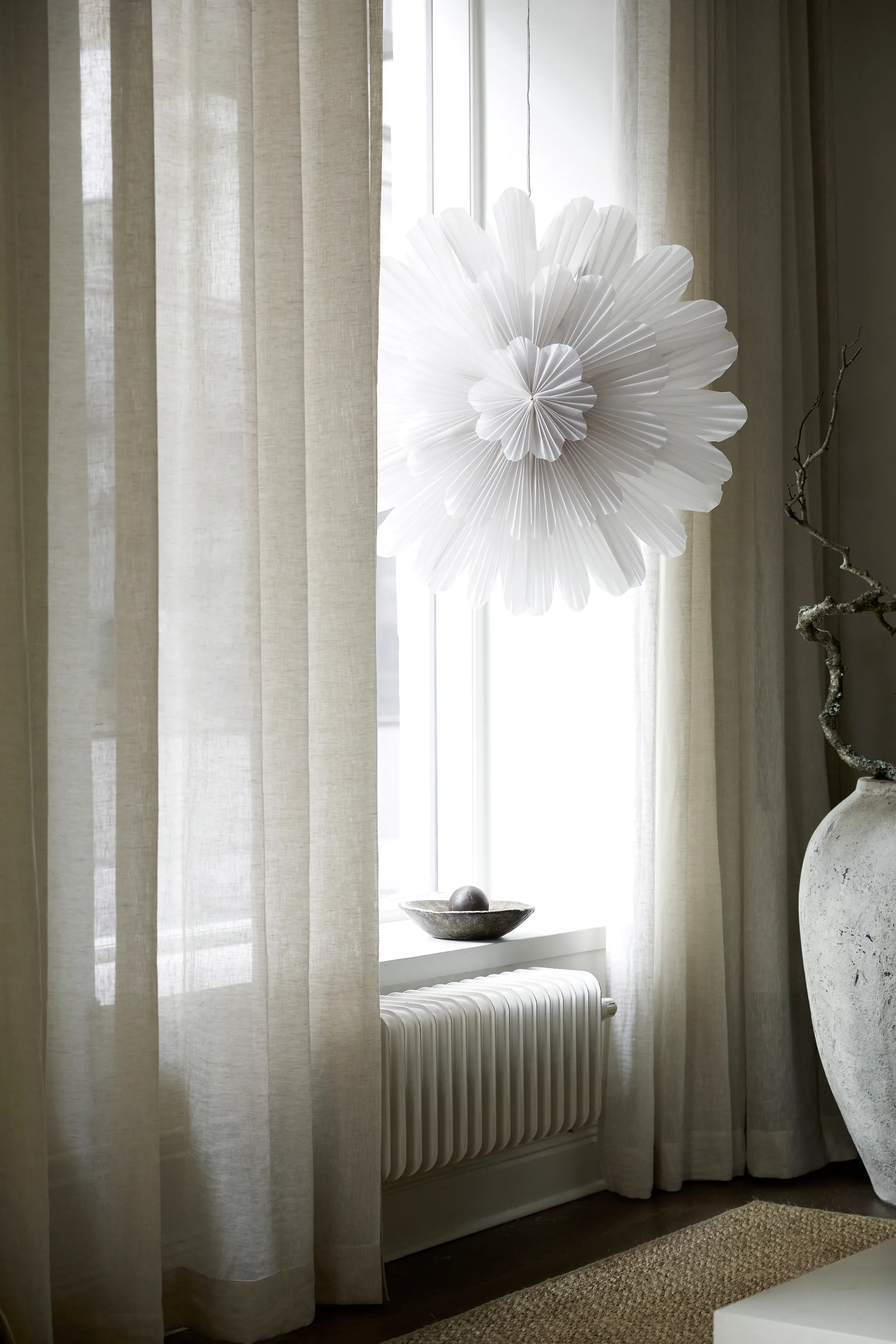 Snöblomma Advent stjerne, Ø80 cm Watt & Veke