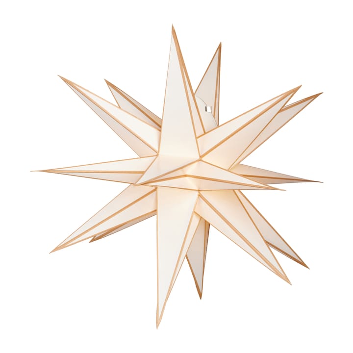Sputnik julestjerne Ø60 cm, Hvid/Guld Watt & Veke