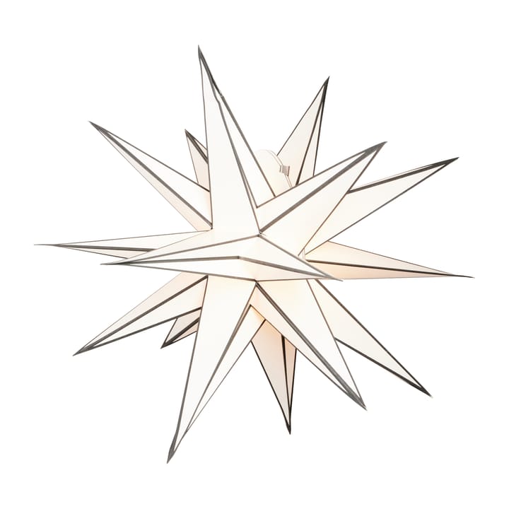 Sputnik julestjerne Ø60 cm, Hvid/Sort Watt & Veke