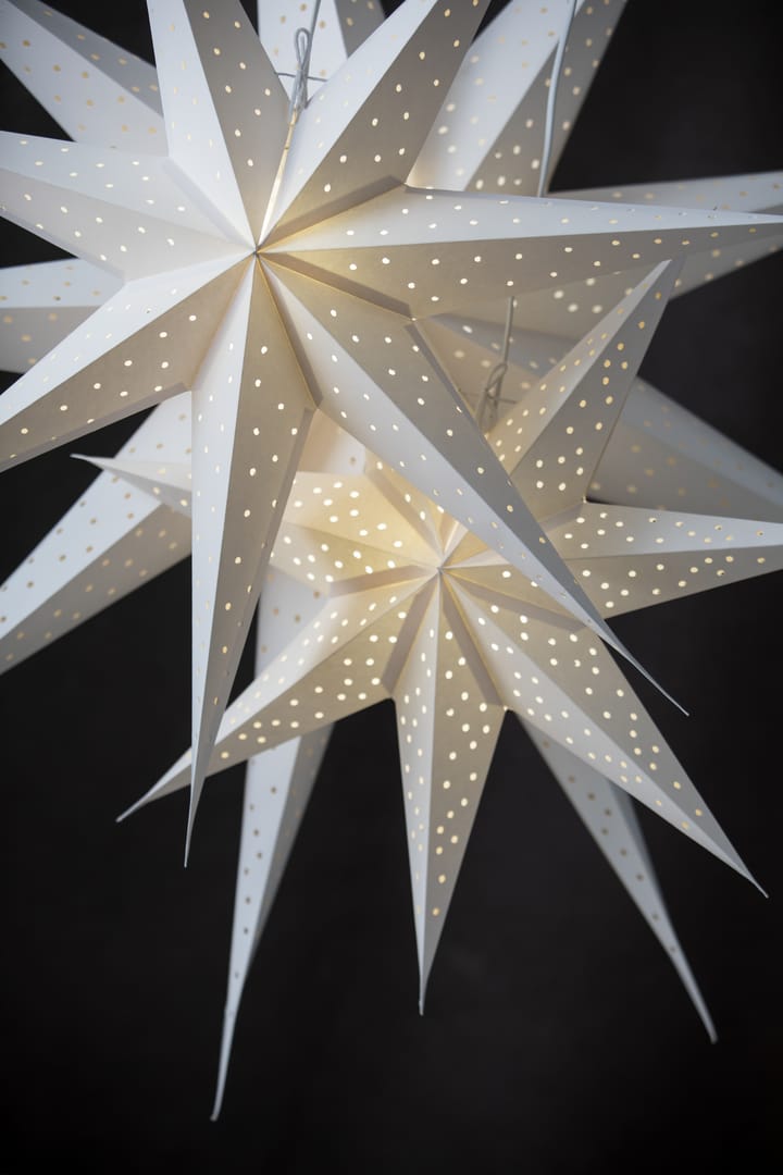 Stella julestjerne hvid, 60 cm Watt & Veke