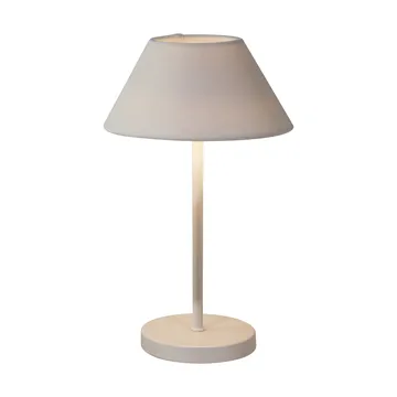 Teya bordlampe portable - Offwhite, Ø15x26 cm - Watt & Veke