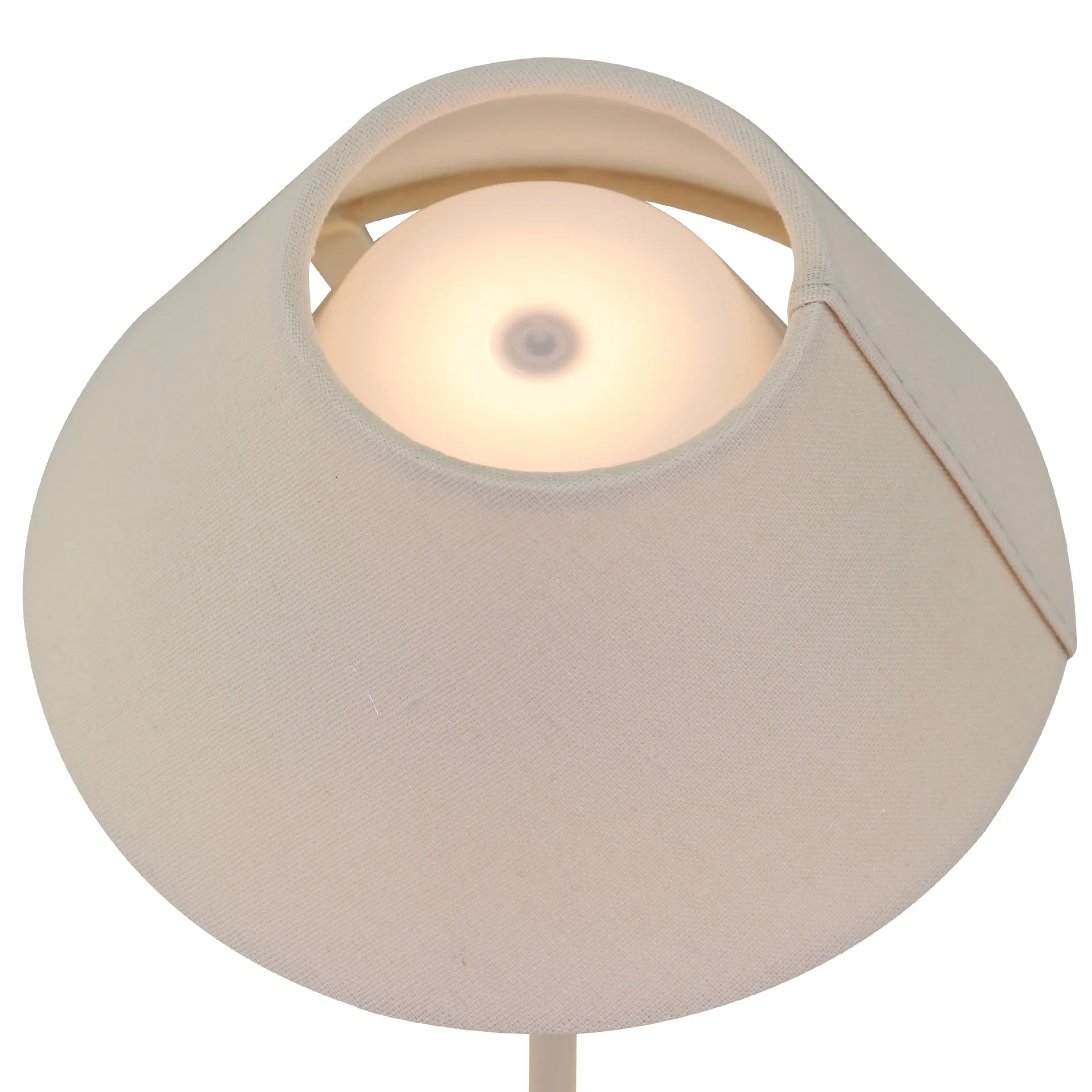 Teya bordlampe portable, Offwhite, Ø15x26 cm Watt & Veke