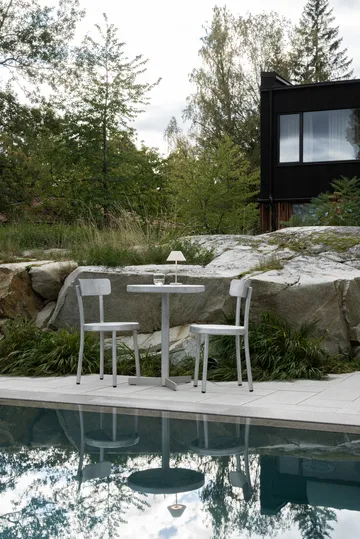 Teya bordlampe portable - Offwhite, Ø15x26 cm - Watt & Veke