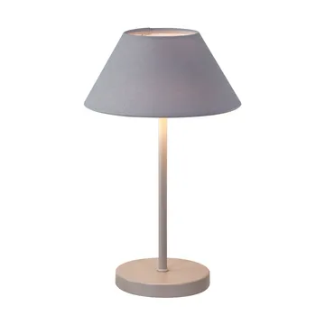 Teya bordlampe portable - Warm grey, Ø15x26 cm - Watt & Veke