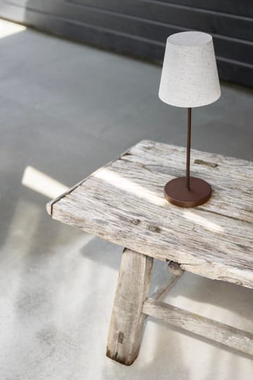 Tyra table bærbar bordlampe Ø14 cm - Coffee - Watt & Veke
