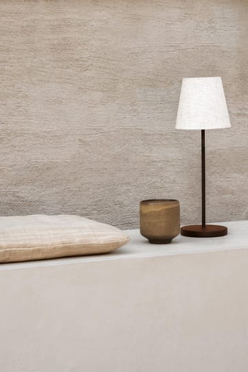 Tyra table bærbar bordlampe Ø14 cm - Coffee - Watt & Veke