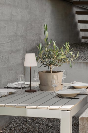 Tyra table bærbar bordlampe Ø14 cm - Coffee - Watt & Veke