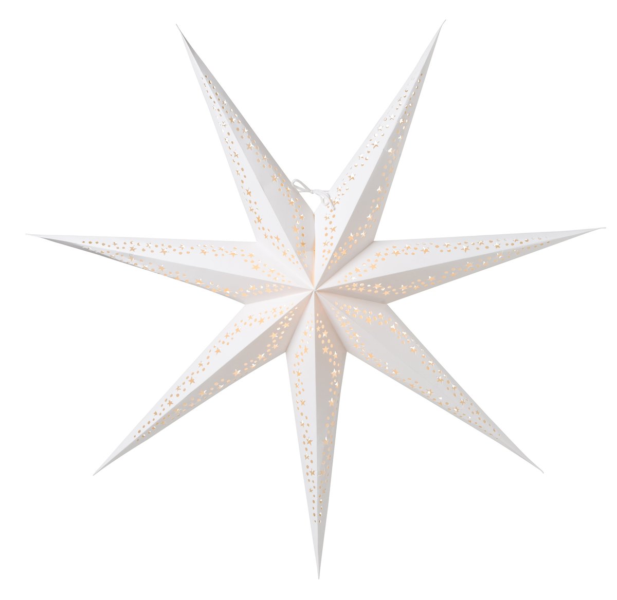 Watt & Veke Vintergatan Advent stjerne 80 cm hvid