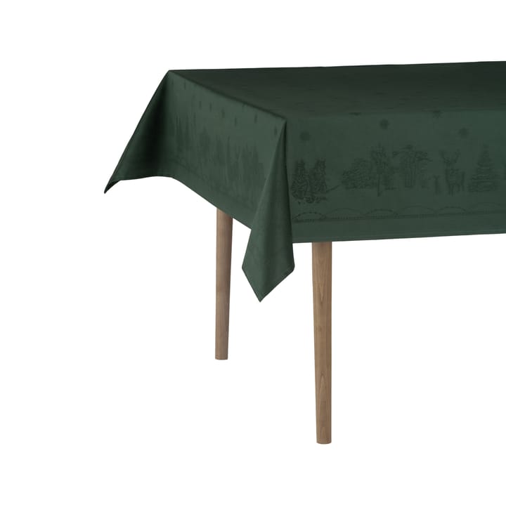 Julemorgen dug, Grøn, 140x240 cm Wik & Walsøe