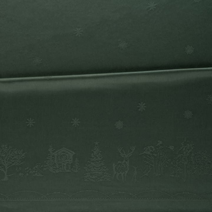 Julemorgen dug - Grøn, 140x240 cm - Wik & Walsøe