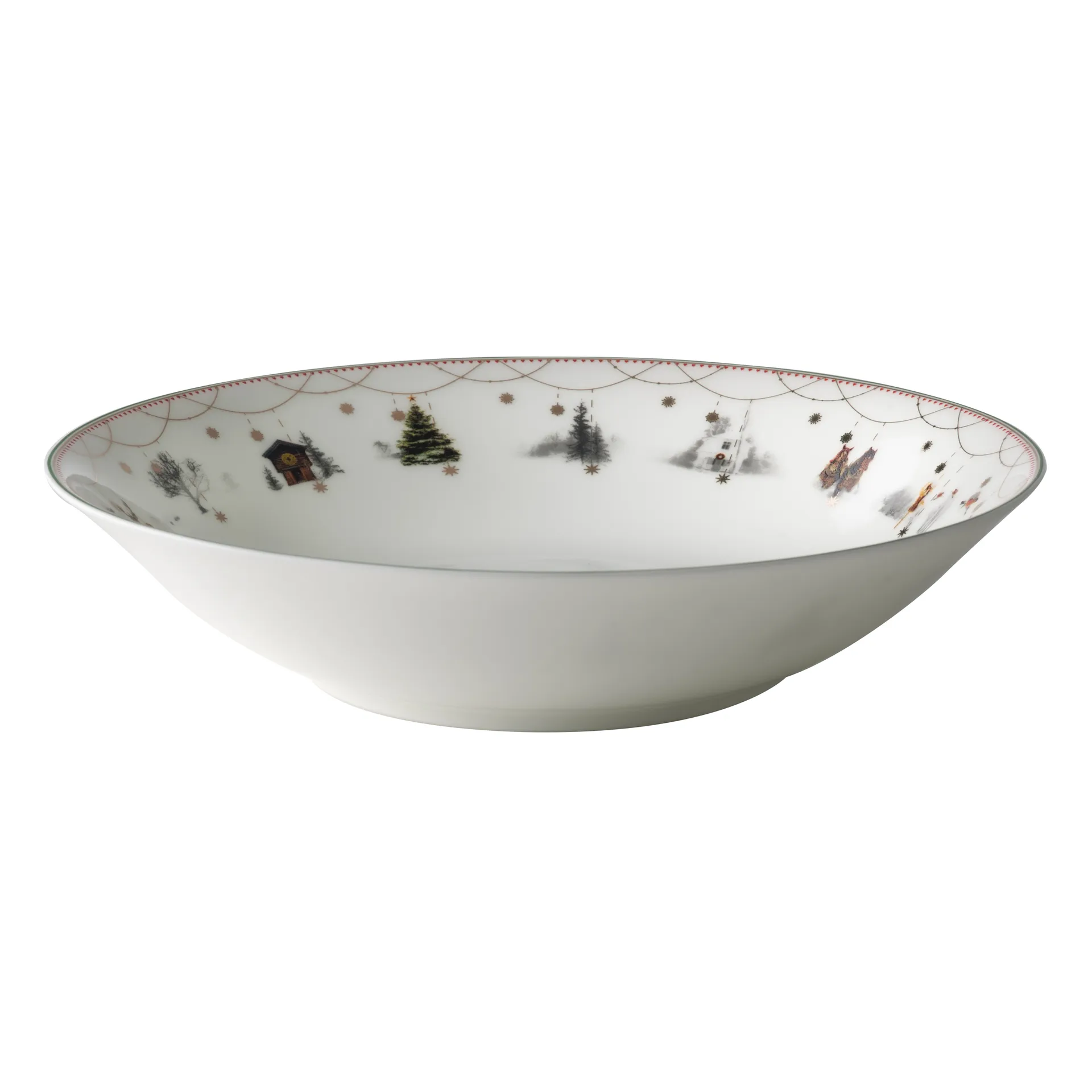 Julemorgen dyb tallerken, 20 cm Wik & Walsøe