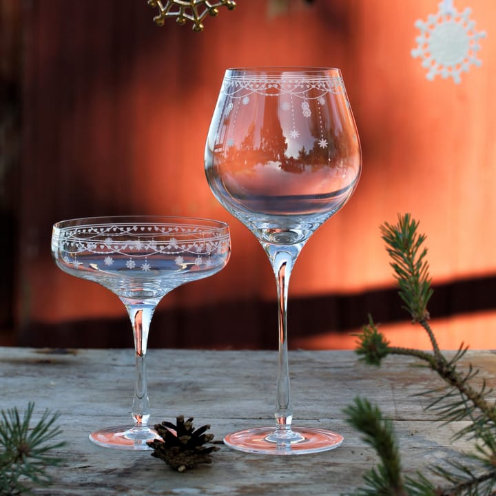 Julemorgen rødvinsglas, 50 cl Wik & Walsøe