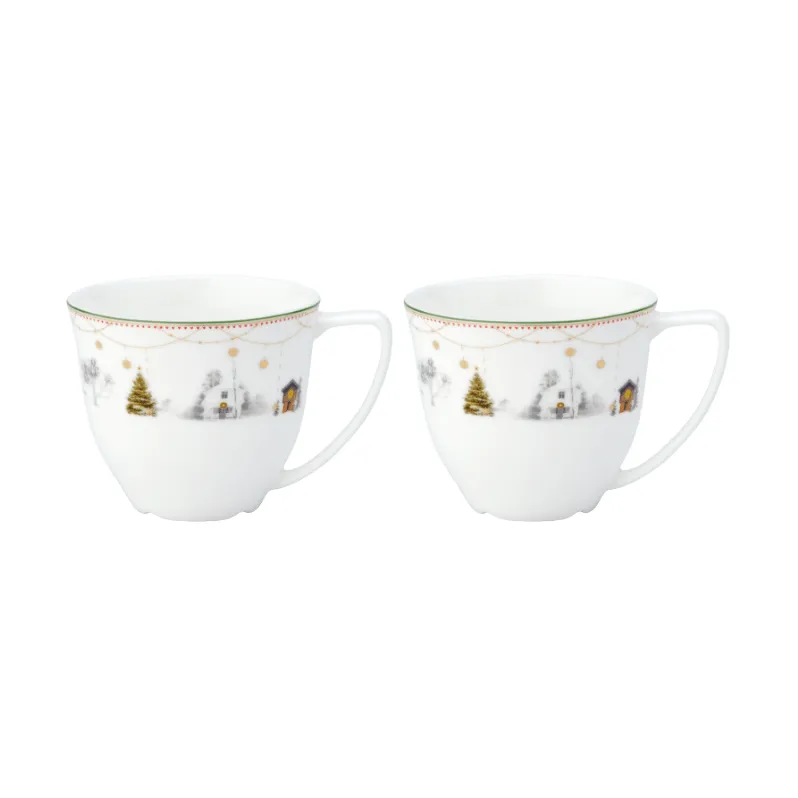 Wik & Walsøe Julemorgen Story gløggkrus 12 cl, 2 pak