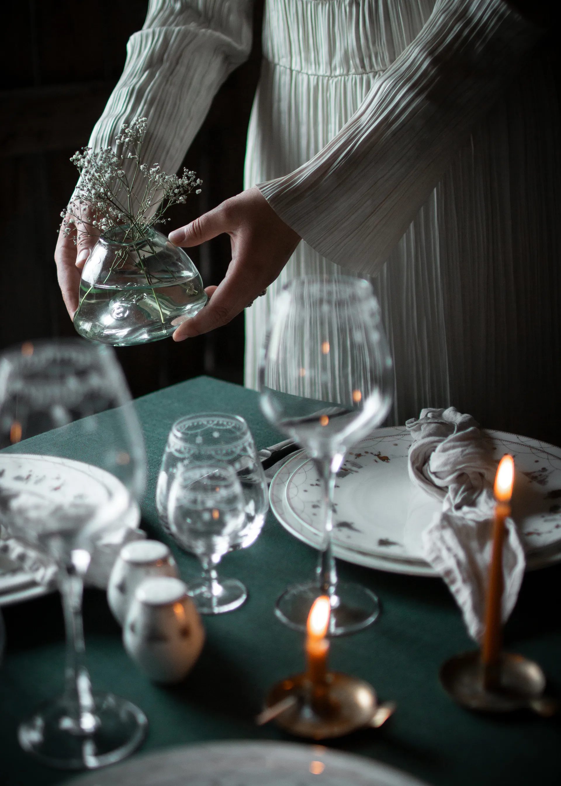 Julemorgen Story salt- og peberkar 2 dele, Hvid Wik & Walsøe