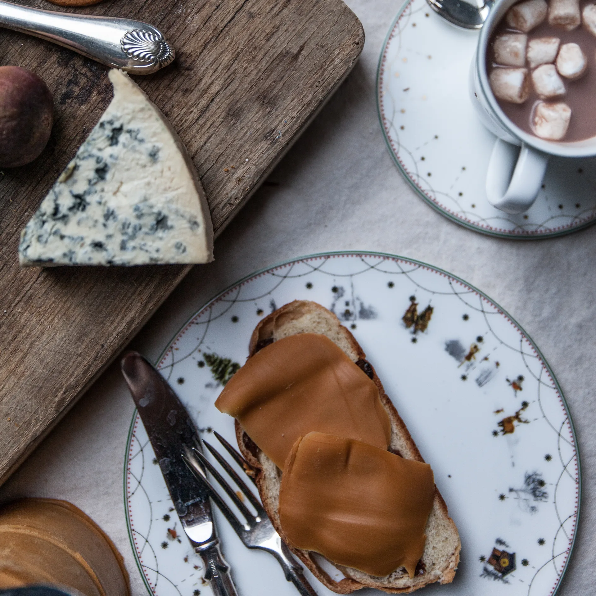 Julemorgen tallerken Ø20 cm 6-pak Wik & Walsøe