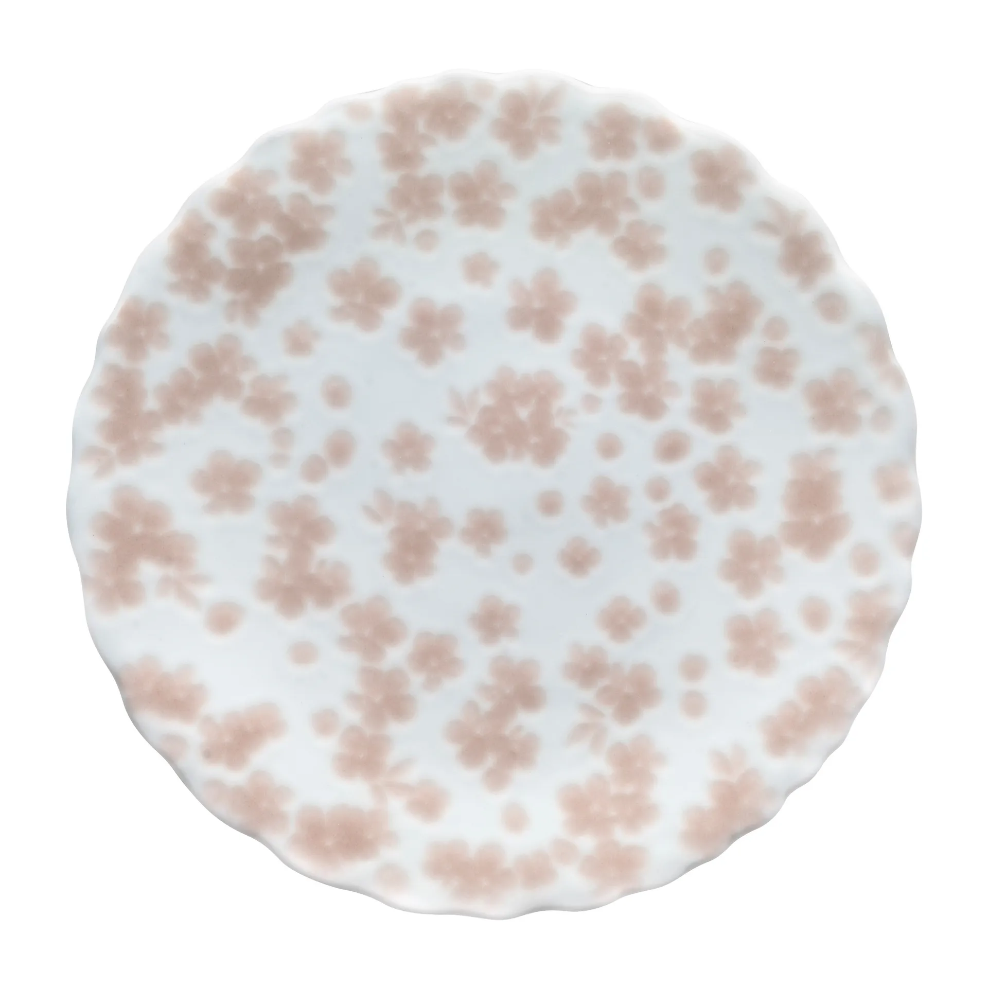 Slåpeblom tallerken Ø13 cm, Rosa Wik & Walsøe