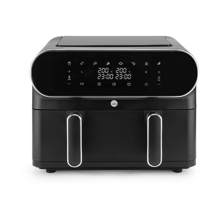 AF-2x50 dual zone airfryer 11 L - Sort - Wilfa