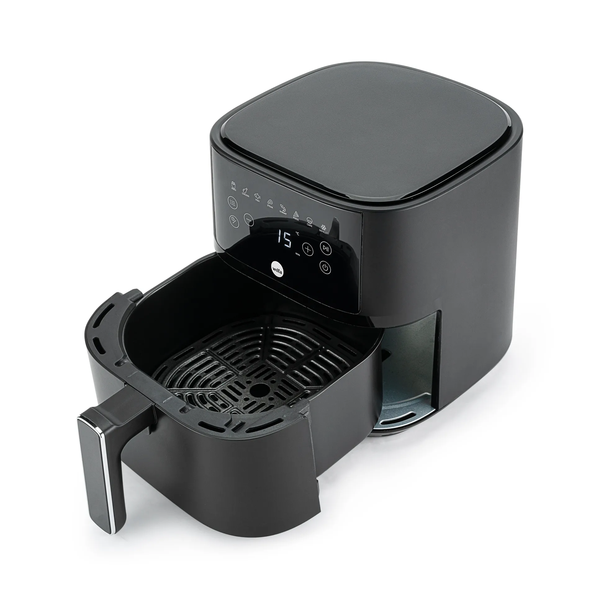 AF-40B daily airfryer 4 L, Sort Wilfa