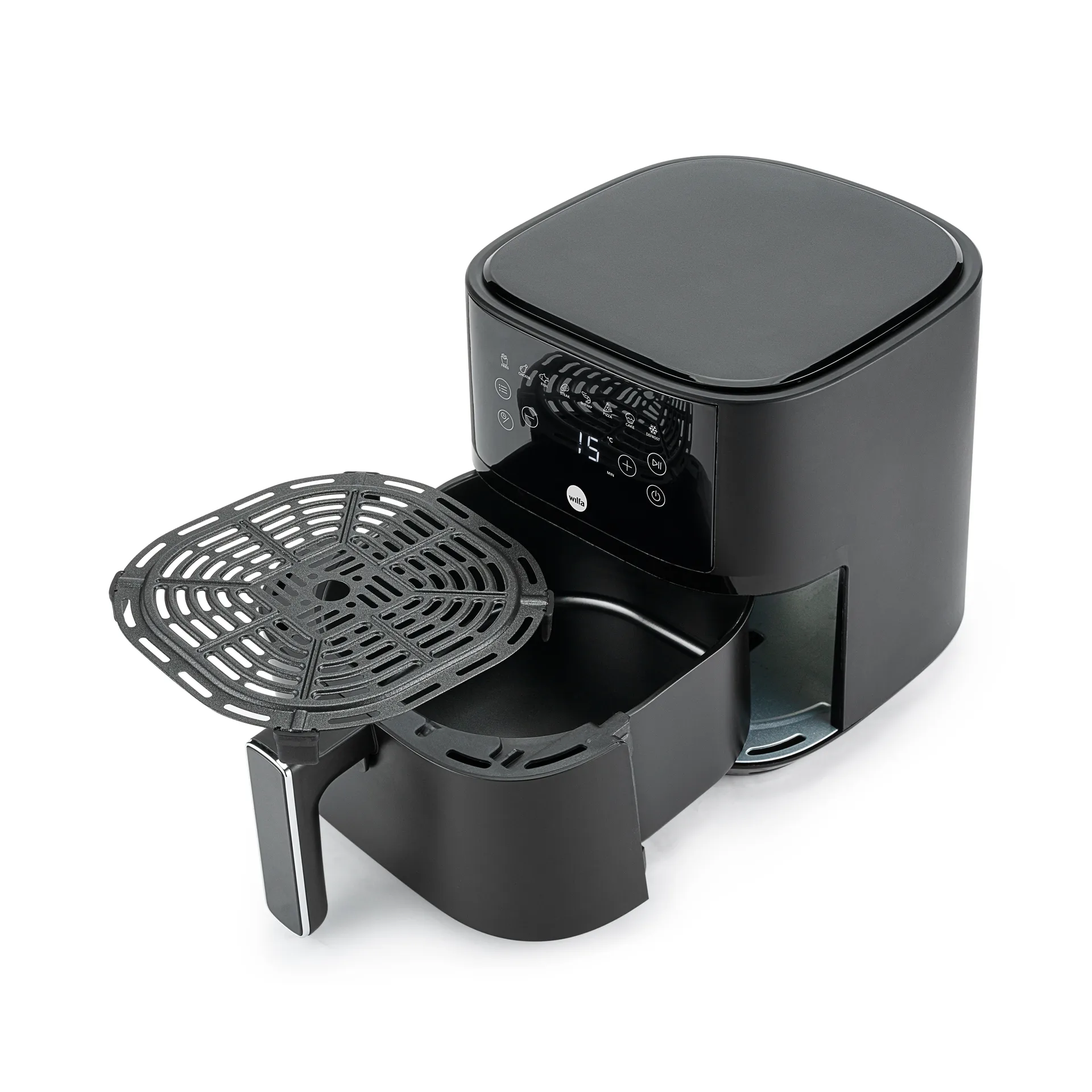 AF-40B daily airfryer 4 L, Sort Wilfa